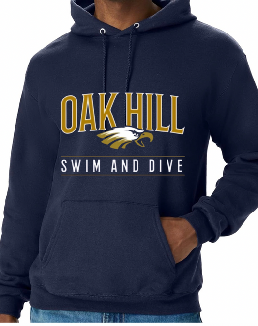 Navy Hooded Sweatshirt
